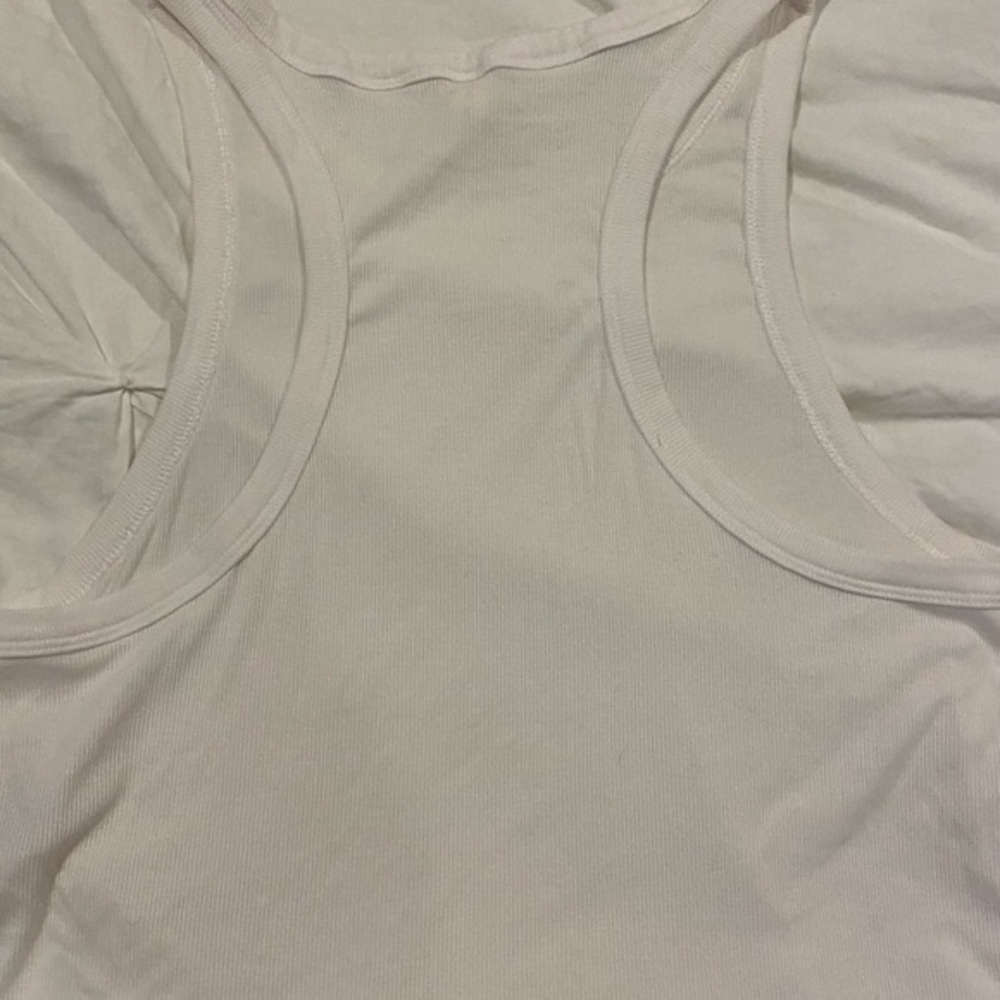 White tank top